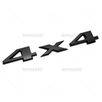 2011-2020 Jeep Grand Cherokee Black 4X4 Liftgate Emblem Nameplate Badge Mopar - Изображение 1 из 4