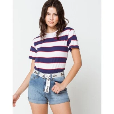 Camiseta Dickies a rayas Tomboy para mujer talla pequeña Foto 1 de 4