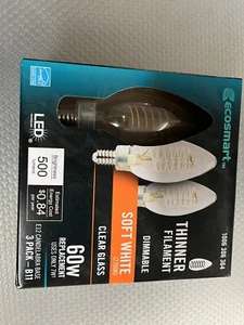 Ecosmart 60W Dimmable LED Bulb 12-Pack Soft White - Picture 1 of 6