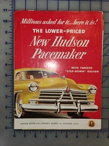 1950 Hudson Peacemaker Brochure Folder Original - Picture 1 of 4