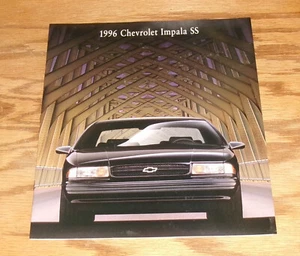 Original 1996 Chevrolet Impala SS Sales Brochure 96 Chevy - Picture 1 of 2