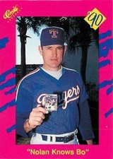1990 Classic Update #T26 Nolan Ryan BAD CORNER Texas Rangers HOF