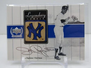 JOE PEPITONE 2000 UD YANKEES LEGENDS LEGENDARY LUMBER GAME-USED BAT RELIC!! - Picture 1 of 2