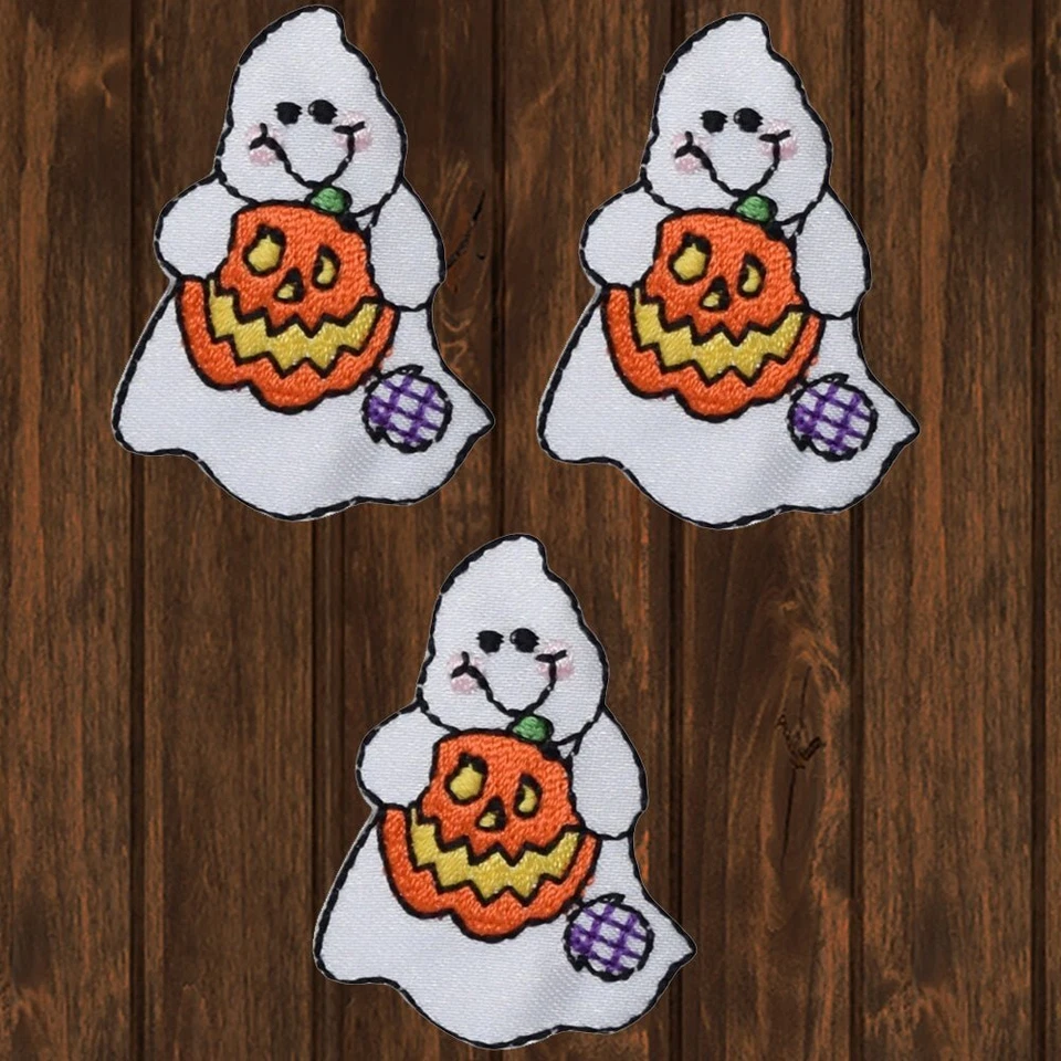 Ghost Embroidered Patch — Iron On - Image 1 of 1