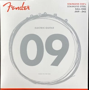 3 JUEGOS Cuerdas Guitarra Eléctrica Genuina Fender Light SS ACERO INOXIDABLE 350L - Imagen 1 de 2