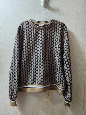 H&M GP&J Baker X H&M Honeycomb Sweater Brown Size XS Clean Beautiful — 第 1/4 张图片