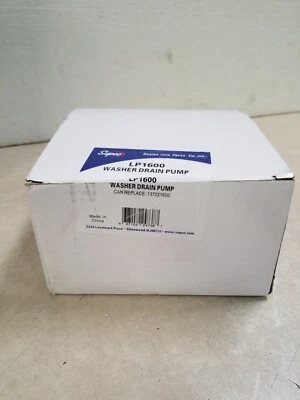 Bomba de drenaje para lavadora Supco LP1600 para Electrolux Frigidaire 137221600 Foto 1 de 4