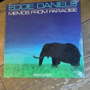 EDDIE DANIELS/Memos From Paradise/GRP STEREO NEW SEALED OUTER RECORD SLEEVE - Picture 1 of 2