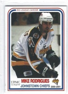 2000-01 Johnstown Chiefs (ECHL) Mike Rodrigues