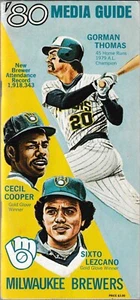 1980 Milwaukee Brewers Baseball Media Guide - Picture 1 of 2