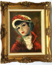 AMILY HARTE OIL PAINTIING  ON CANVAS 19th century