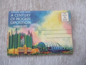 Official View Book A Century Of Progress Exposition Chicago 1933 World's Fair - Picture 1 of 16