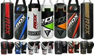 RDX Saco boxeo Niño 2 pies MMA kick Boxing Arte Marciales Muay Thai Guantes ES - Imagen 1 de 51