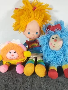 Original 80er Mattel Regina Regenbogen Rainbow Brite - 3er Set - Rar Wichtel - Bild 1 von 8