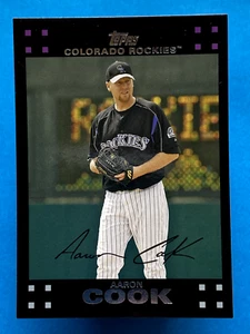 2007 Topps Aaron Cook #415 - Picture 1 of 2