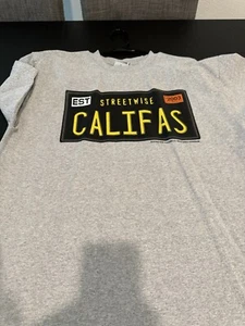 Streetwise Chicano T Shirt, Pre Owned, Xtra Large, Califas - Picture 1 of 1