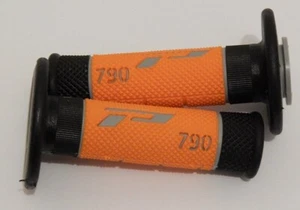 Motorcycle Grips ProGrip 790 7/8" MX Triple Density Orange/Black/Gray new - Foto 1 di 1