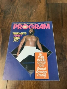 1985 WWF Wrestling Program Magazine Volume #129 JUNKYARD DOG CORPORAL KIRCHNER - Picture 1 of 5