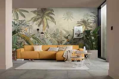 FONDO DE PANTALLA FOTOGRÁFICO AMAZÓNICO Mural de pared no tejido 144x97 pulgadas con adhesivo selva Foto 1 de 4