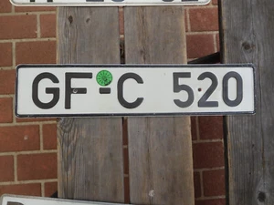 License Plate Number Plate Germany GF-C 520 - Picture 1 of 1