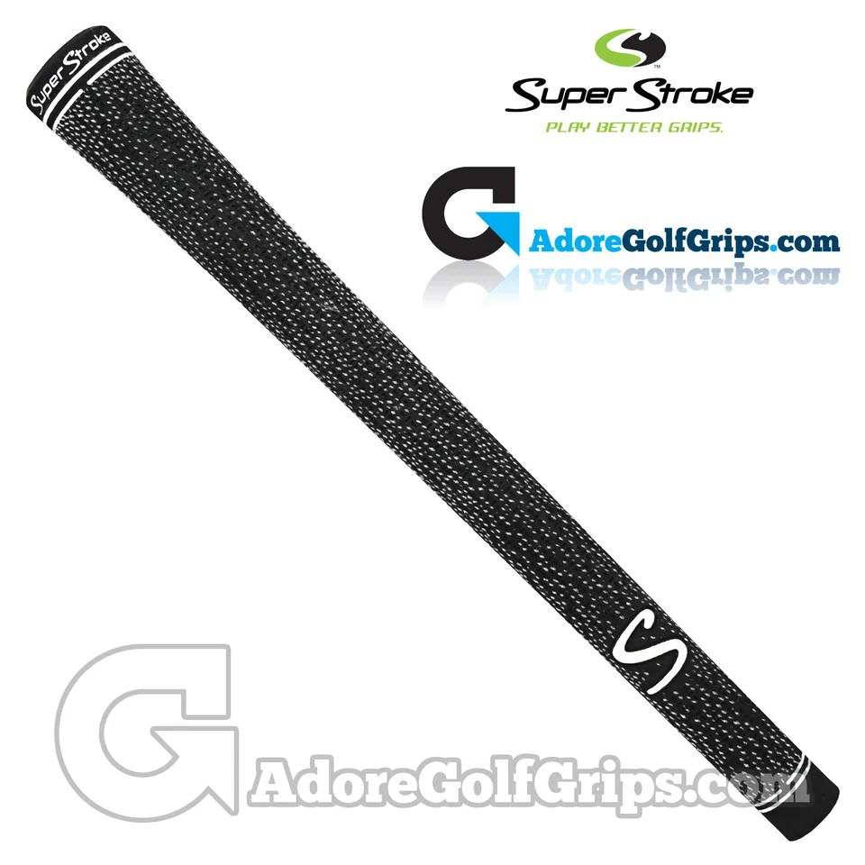 SuperStroke S-Tech Full Cord Limited Edition Griffe - Schwarz / Weiß x 1