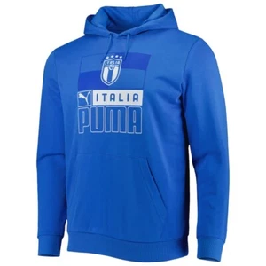 Puma Italien Nationalmannschaft blau FtblCore Pullover Hoodie Gr. XL - Bild 1 von 3
