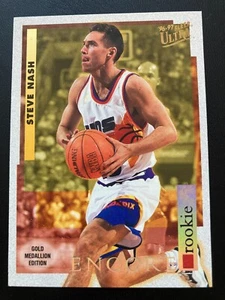 1996-97 Fleer Ultra Gold Medallion Edition G-273 Encore Rookies RC Steve Nash - Picture 1 of 2