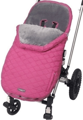 JJ Cole Collections Bundle Me Stroller Blanket Winter Pink Grey Sack Baby • 17.45$