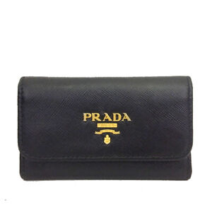 PRADA Saffiano Leather 6 Ring Key Case /1A4916
