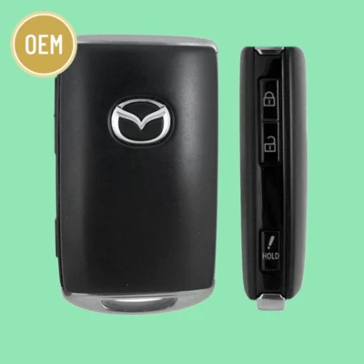 Mazda CX-3 CX-5 2020-2022 OEM 3 Button Smart Key WAZSKE13D03 + Emergency Key - Image 1 of 4