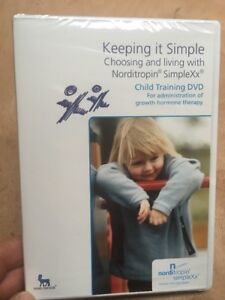 Choosing & Living with Norditropin Simplexx(DVD)Growth Hormone Therapy Child New