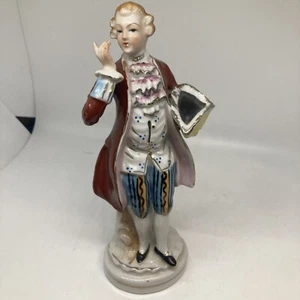 Farn (Japan) Vintage Porzellan Mann viktorianischer/kolonialstil Figur 8 Zoll - Bild 1 von 13