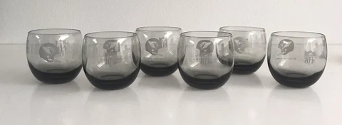 6 VTG NFL Highball Wine Glass ST. LOUIS - Arizona CARDINALS NFL FOOTBALL Cover