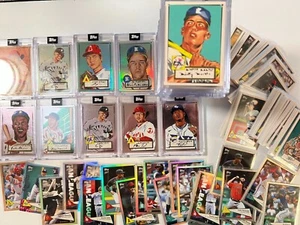 2022 Topps Baseball Naturel 1952 *You Pick* Parallel, Encased, Reg. Aktualisiert $$ - Bild 1 von 136