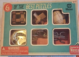 IQ - Sei dei migliori puzzle classici in metallo - Foto 1 di 2