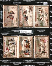 1897 Liebig S-541 The Snow Ball Full Set 6/6 (300496)