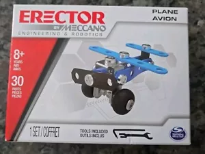 Erector Set Helicopter, Building Model, Build, Tools, Meccano, STEM 8+, NIB, NWT - Picture 1 of 11