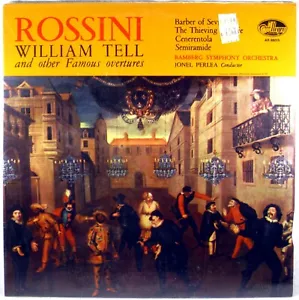 SEALED ALLEGRO STEREO Rossini Overtures PERLEA Canada AR-88015 - Picture 1 of 2