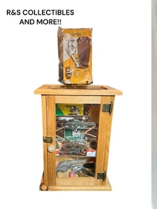 Wood And glass Display case 20” Tall - Picture 1 of 16