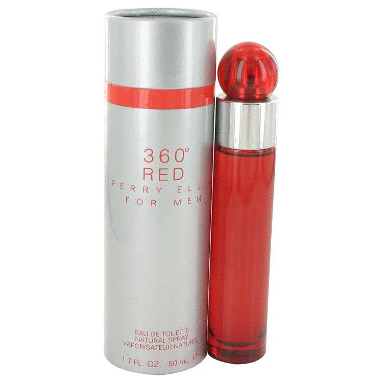 Perry Ellis 360 Rojo por Perry Ellis Eau De Toilette Spray 1.7 OZ Para Hombres Foto 1 de 1