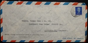 (NED-212) Niederlande 1950 Umschlag mit Briefmarke postiert AMSTERDAM gestrichen - Bild 1 von 1