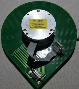 Raytheon Anschütz STD-20 giroscopio brújula codificador 110-222.X13 con tarjeta de anillo abrasivo - Imagen 1 de 4