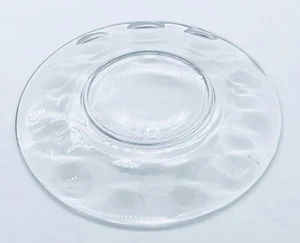 Arcoroc Cristal D'Arques Durand France PETALE Klarglas Untertasse - Bild 1 von 3