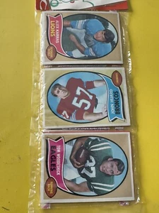 1970 TOPPS Football Holiday 12 Card Rack ALEX KARRAS JOHN HUARD TOM WOODESHICK - Picture 1 of 5