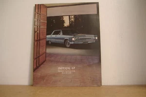 ~IMPERIAL '67~EL COCHE DE PRESTIGIO MÁS NUEVO EN UNA DÉCADA~FOLLETO~ - Imagen 1 de 12