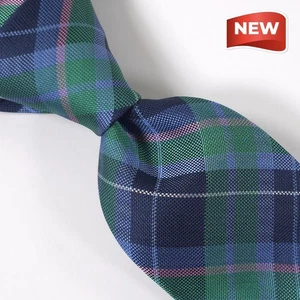 CLUB ROOM Men's Necktie, Plaid Pattern, Blue & Green. REGULAR PRICE $55▪️NWT - Picture 1 of 10