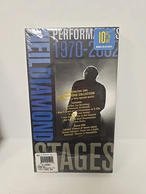 Neil Diamond Stages: Performances 1970-2002 NEW IN PACKAGE  - Image 1 of 4