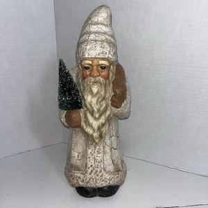 Vintage Midwest of Cannon Falls Belsnickle Crackle Santa mit braunem Baumsack - Bild 1 von 10