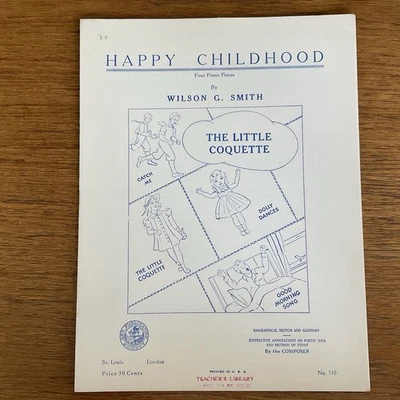 Happy Childhood~Wilson Smith~Progressive 300 Series~#310~Art Publication Society - Image 1 of 4
