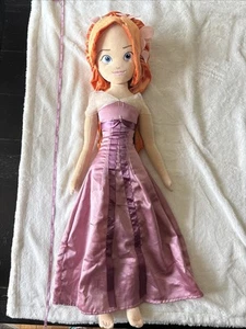 Rare!! Disney Store Enchanted Giselle Princess Softdoll Plush Rag Doll Toy 33’ - Picture 1 of 10